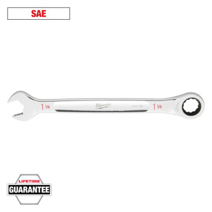 Milwaukee Ratcheting Combination Wrenches SAE 1-1/4 in