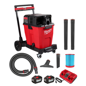 Milwaukee M18™ FUEL™ Dual Battery Wet / Dry Vacuum Kits Cordless 12 gal 114 CFM 50.29 lb