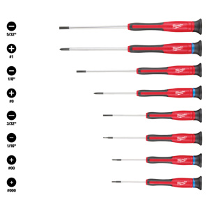 Milwaukee Screwdriver Sets 8 Piece