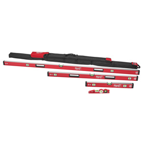 Milwaukee Level Kits 78.0 in 24 in, 48 in, 78 in, Block Torpedo 4 Piece Magnetic