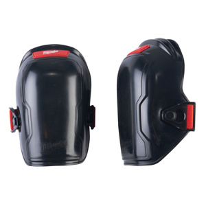Milwaukee Performance Knee Pads One Size Fits Most Foam Buckle Red<multisep/>Black