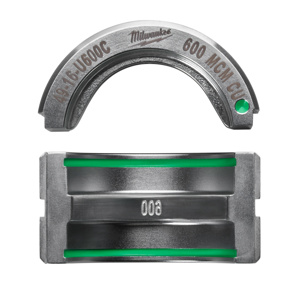 Milwaukee M18™ FORCE LOGIC™ Crimping Tool Dies U Dies 600 kcmil 6 Ton Stainless Steel