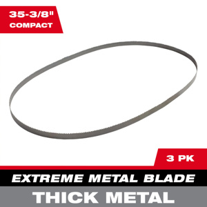 Milwaukee Compact Extreme Thick Metal Bandsaw Blades
