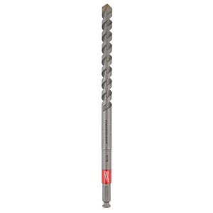 Milwaukee Carbide Tip Lineman Drill Bits 11/16 x 12 in Steel Quick-change Hex Shank 7/16 in
