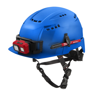 Milwaukee BOLT™ Full Brim Vented Hard Hats Blue