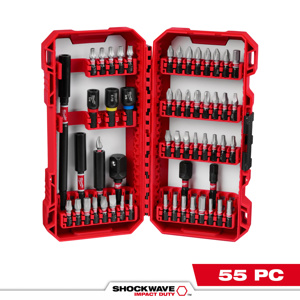 Milwaukee Impact Driver Bit Sets 55 Piece