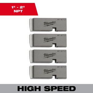 Milwaukee High Speed NPT Universal Pipe Threading Dies