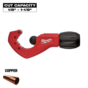 Milwaukee Constant Swing Copper Tubing Cutters Manual 1/8 - 1-1/8 in