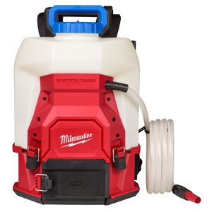 Milwaukee M18™ SWITCH TANK™ Backpack Water Supply Kits Plastic,PVC,High Density Polyethylene,Molded Plastic White<multisep/>Red<multisep/>Black