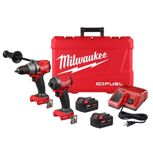 Milwaukee M18™ FUEL™ ONE-KEY™ 2-Tool Combination Kits 2 Piece 1/2 in Hammer Drill/Driver, 1/4 in Hex Impact Driver Cordless