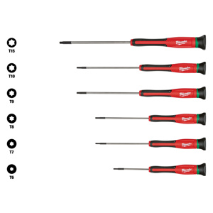 Milwaukee Screwdriver Sets 6 Piece