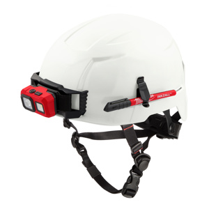 Milwaukee BOLT™ Unvented Safety Helmets 6 Point Ratcheting White