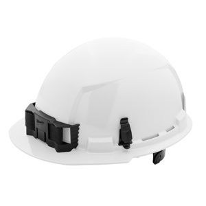 Milwaukee BOLT™ Front Brim Unvented Hard Hats 6 Point Ratcheting White