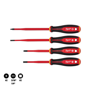 Milwaukee High Voltage Screwdriver Sets 4 Piece