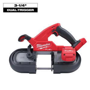 Milwaukee M18™ FUEL™ Dual Trigger Variable Speed Compact Bandsaws Cordless 35-3/8 x 1/2 in