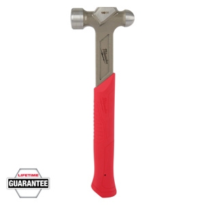 Milwaukee SHOCKSHIELD™ Ball-Pein Hammers 16 oz Steel 11 in Smooth