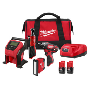 Milwaukee M12™ 4-Tool Combination Kits