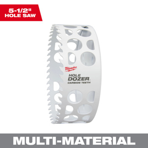 Milwaukee Hole Saws 5-1/25 in Carbide Tipped