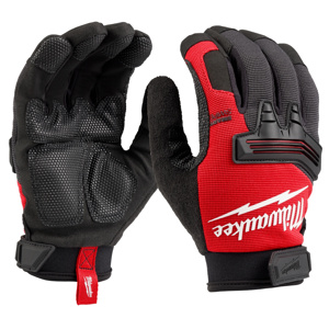 Milwaukee SMARTSWIPE™ Wrecking Work Gloves Large Red<multisep/>Black