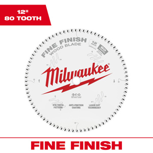 Milwaukee Circular Saw Blades 12 in 80 Tooth 1 Piece