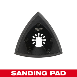 Milwaukee Universal Fit Open-Lok™ Triangle Sandpaper 3-1/2 in Steel