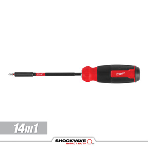 Milwaukee SHOCKWAVE™ Impact Duty™ Multi-bit Screwdrivers 14-in-1 Piece Magnetic