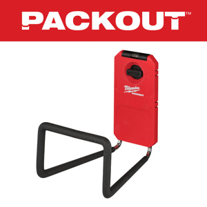 Milwaukee PACKOUT™ Tool Storage Hooks 9 in Polypropylene Red<multisep/>Black