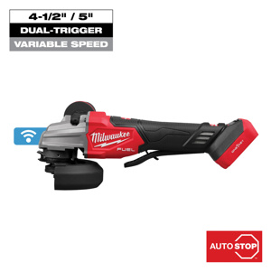 Milwaukee M18™ FUEL™ ONE-KEY™ Braking Grinders 5 in Cordless Paddle Switch