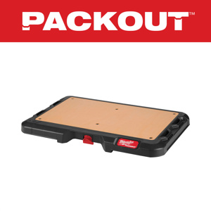 Milwaukee PACKOUT™ Work Tops 15.3 x 23.9 x 2.1 x 15.3 in Polypropylene Tan<multisep/>Black