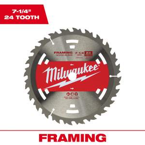 Milwaukee Circular Saw Blades 7-1/4 in 24 Tooth 10 Piece