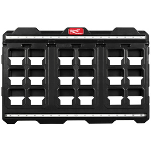 Milwaukee PACKOUT™ Mounting Plates 1.2 x 30-3/4 x 20 in Polypropylene Black