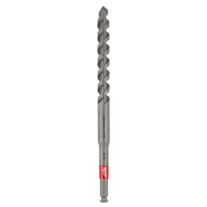 Milwaukee Carbide Tip Lineman Drill Bits 13/16 x 12 in Steel Quick-change Hex Shank 7/16 in