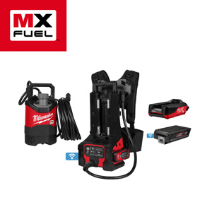 Milwaukee MX FUEL™ Submersible Pump Kits Cordless 86 GMP 17-1/4 x 23 x 19 in