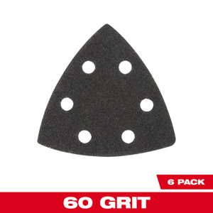 Milwaukee Universal Fit Open-Lok™ Triangle Sandpaper 3.5 in Silicon Carbide