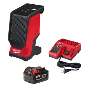 Milwaukee M18™ Bluetooth® Jobsite Radio / Chargers Cordless 8.4 x 5.7 x 13.1 in