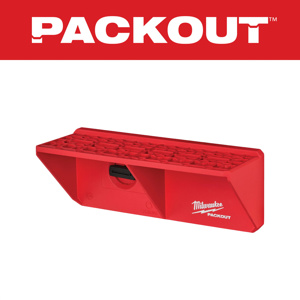 Milwaukee PACKOUT™ Tool / Storage Racks Polypropylene Red 4 x 9.5 x 3.5 in