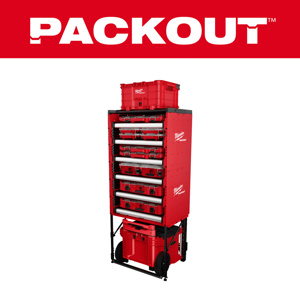Milwaukee PACKOUT™ Tool / Storage Racks Steel Red<multisep/>Black