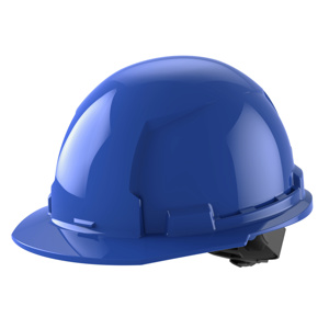 Milwaukee BOLT™ Front Brim Unvented Hard Hats 6.5 - 8.5 in 4 Point Ratchet Blue