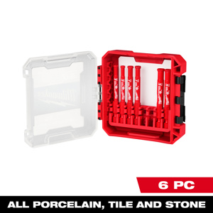 Milwaukee Hole Saw One-piece Bit Sets 6 Piece 3/16 in, 1/4 in, 5/16 in Diamond Coated