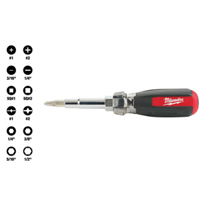 Milwaukee Multi-bit Screwdrivers 13-in-1 Piece Manual Magnetic