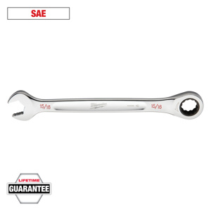 Milwaukee Ratcheting Combination Wrenches SAE 15/16 in