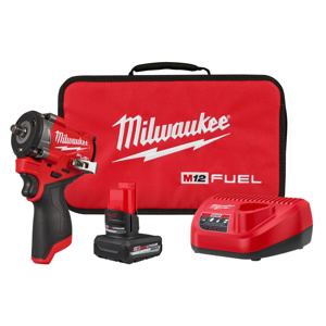 Milwaukee M12™ FUEL™ Stubby Impact Wrench Kits