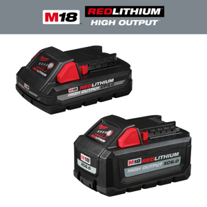 Milwaukee M18™ REDLITHIUM™ HIGH OUTPUT™ XC Batteries M18™ Lithium-ion (Li-ion) Batteries 6 Ah