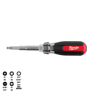 Milwaukee Multi-bit Screwdrivers 13-in-1 Piece Magnetic