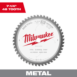 Milwaukee Circular Saw Blades 7-1/4 in 48 Tooth 1 Piece