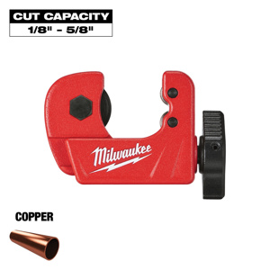 Milwaukee Mini Copper Tubing Cutters Manual 1/8 - 5/8 in
