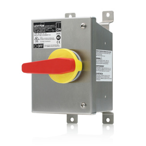 Leviton MDS Series Non-fused Powerswitch® Safety Disconnect Switches 250
