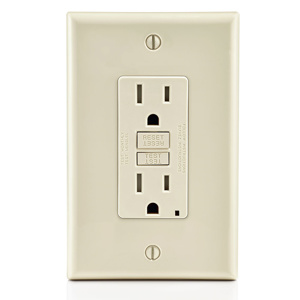 <em class="search-results-highlight">Leviton</em> SmartlockPro® GFTR1 Series Duplex GFCIs 15 A Almond<multisep/>Almond