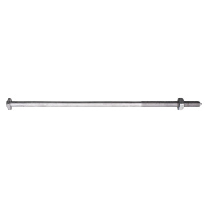 Hubbell Power Steel Square Head Machine Bolts 1 in 26 in 33500 lbf