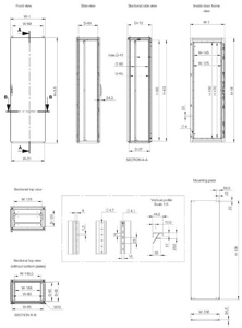 MCS18085R5 COMB ENC 1DR W MP